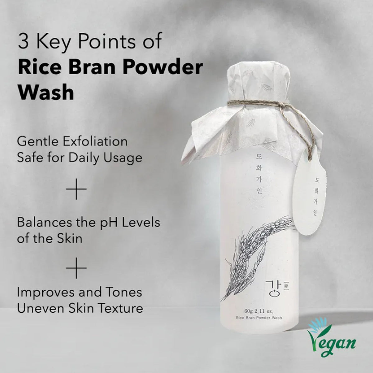 House of Dohwa Rice Bran Powder Wash 60g