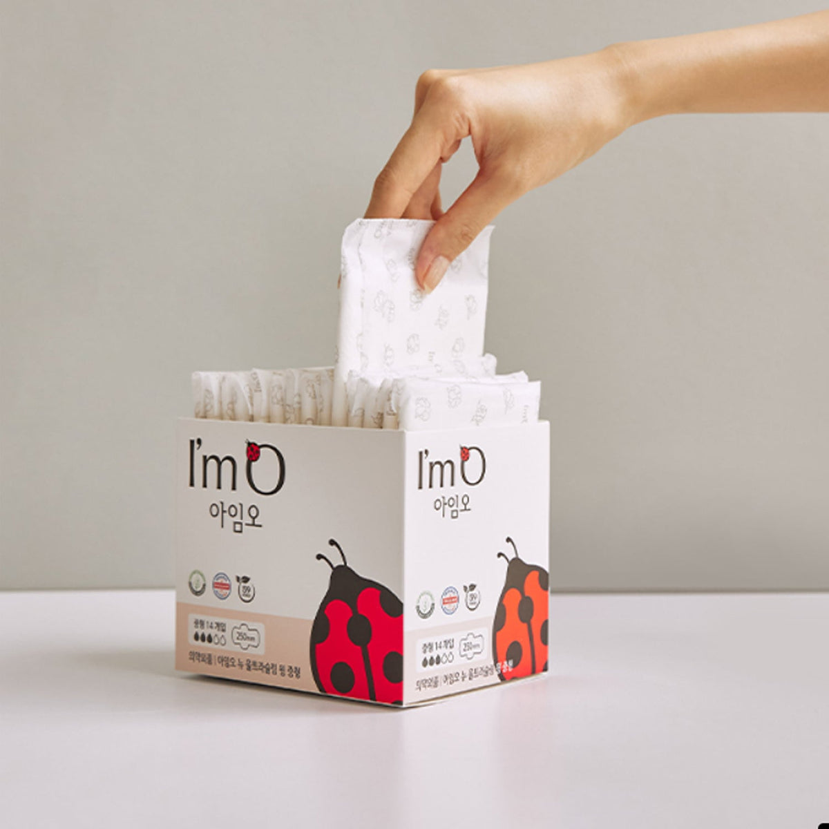 I'm O Organic Sanitary Pads Overnight – 10 Packs