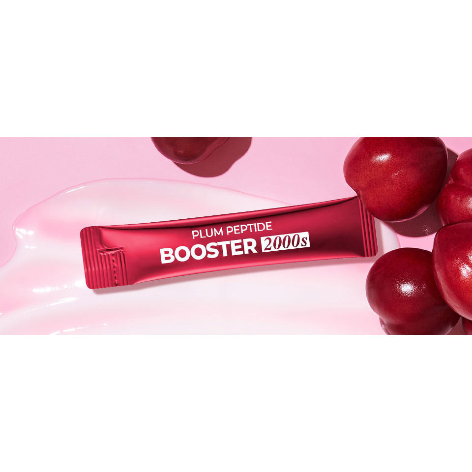 Isntree Plum Peptide Booster 2000s Stick Pouch Set 2ml 10ea