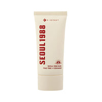 The K-SECRET Seoul 1988 Sun: Pine Tree + Ceramide 50ml SPF 50+ PA++++ is a high-performance sunscreen designed to provide broad-spectrum protection while nourishing the skin.