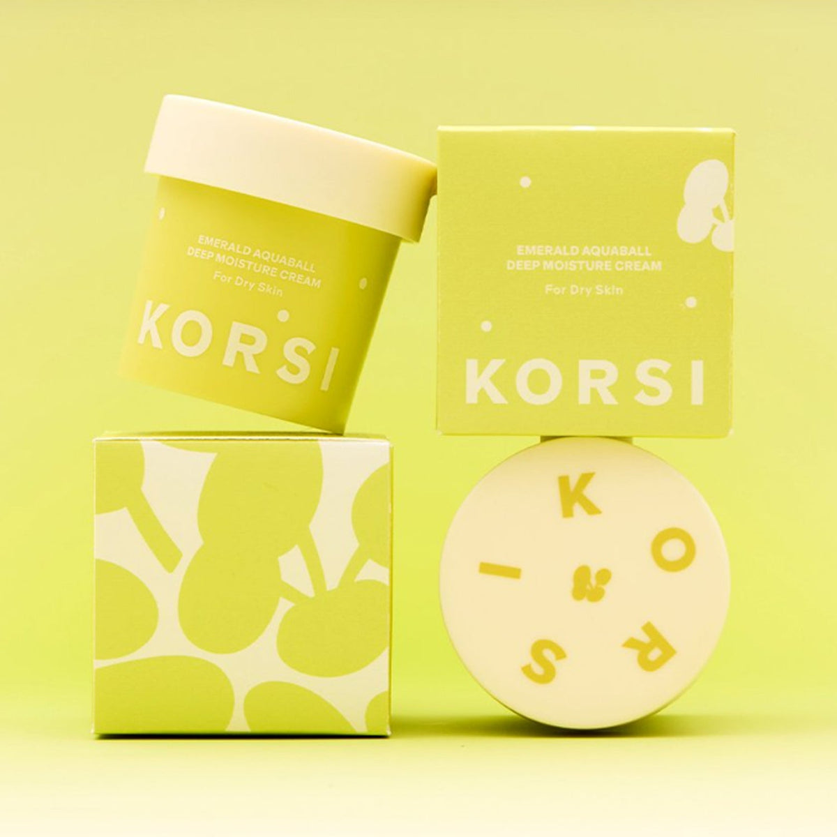 KORSI Emerald Aquaball Deep Moisture Cream for dry skin 100ml