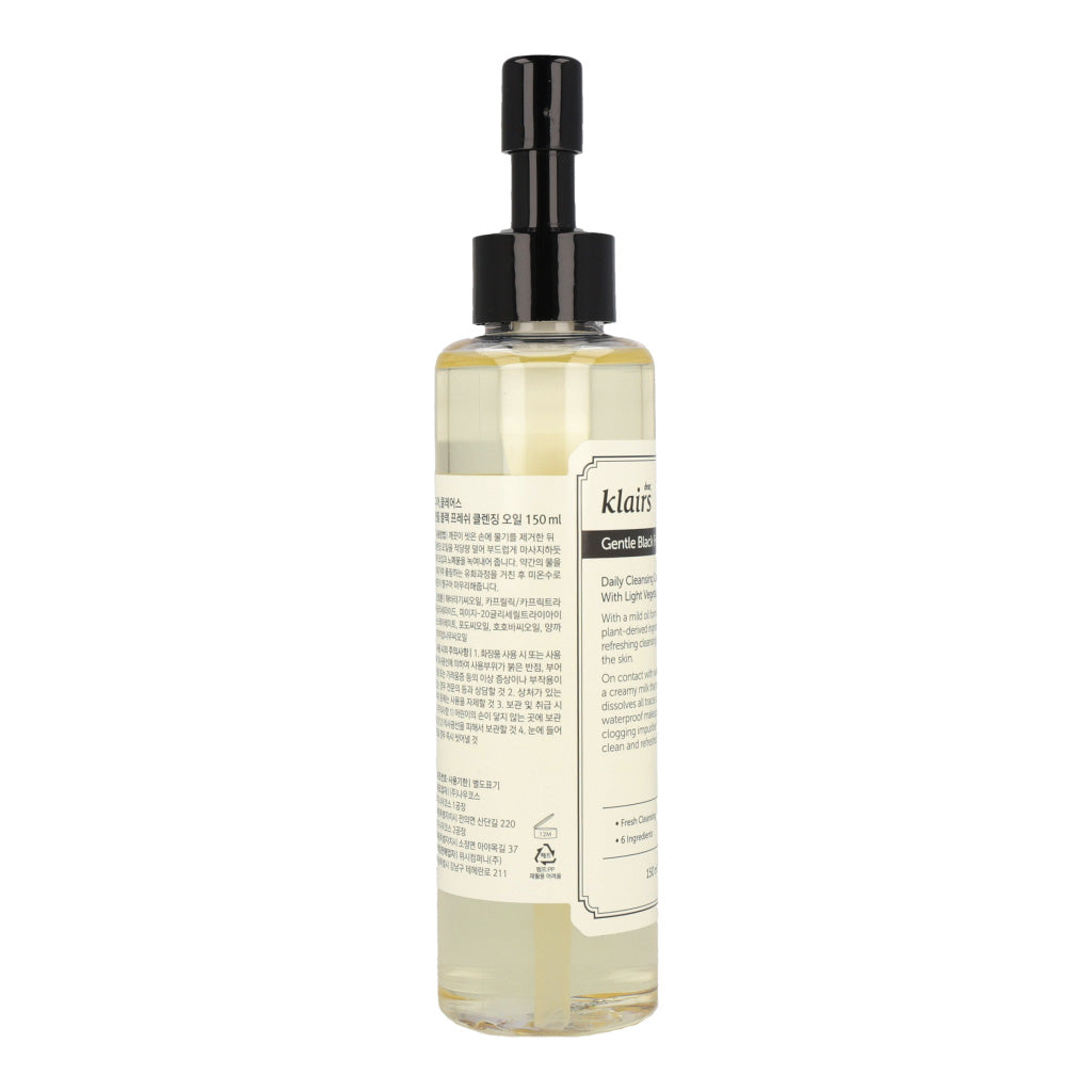 Dissolves even stubborn makeup and sunscreen, ensuring a clean face without needing to rub or scrub.