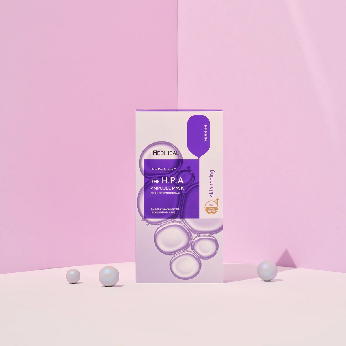 MEDIHEAL THE H.P.A Glowing Ampoule Mask 25ml x 10ea