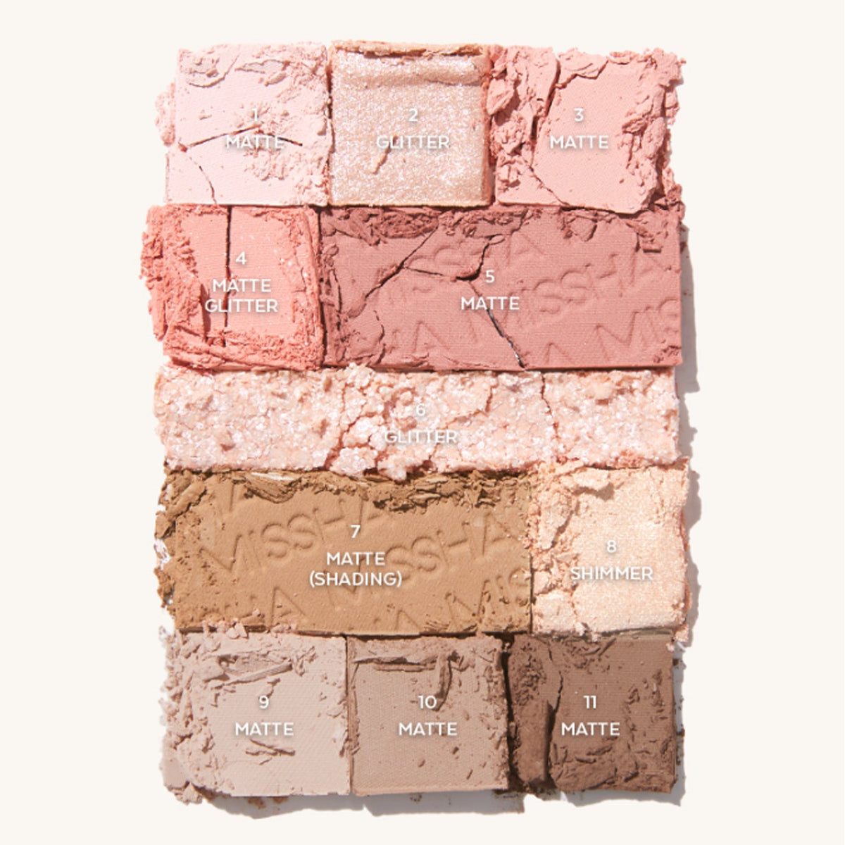 MISSHA Mood Moment Palette 2 colors