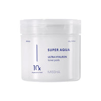 MISSHA Super Aqua Ultra Hyalron Toner Pads (180g)