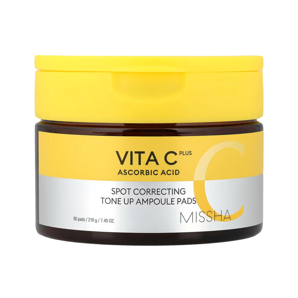 MISSHA Vita C Plus Blemish-C Tone-Up Ampoule Pads 210g (80 Sheets)