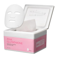 Milk Touch Plum Pink Glutathione Gentle Daily Brightening Mask 330g x 30 Sheets