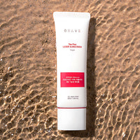 The formula is lightweight and non-greasy, absorbing quickly into the skin without leaving a white cast or feeling heavy.