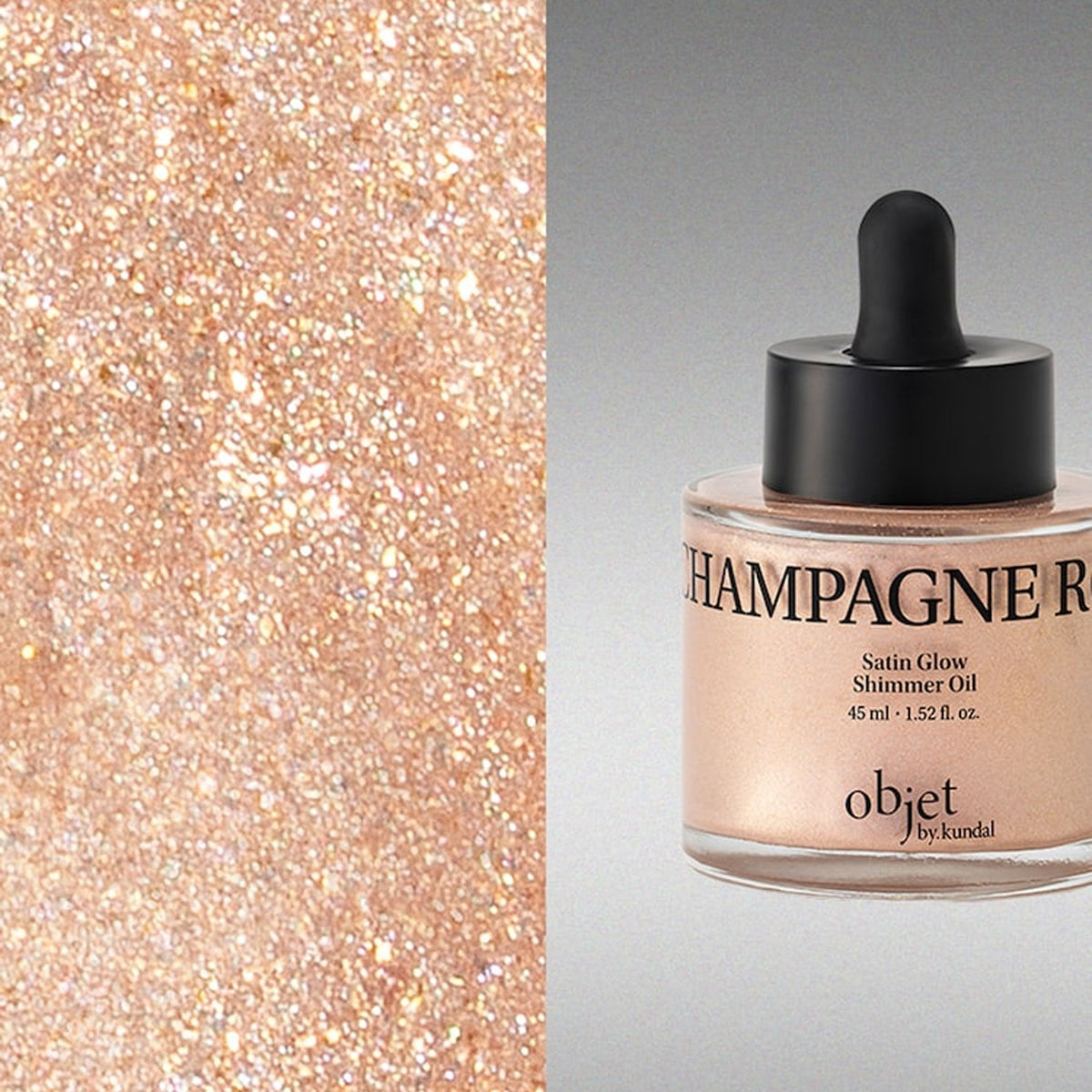 Objet by KUNDAL Satin Glow Shimmer Oil 45ml 3 Colors