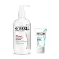PHYSIOGEL Red Soothing AI Body Lotion (400ml) + Cica Foam Cleanser (20ml) Limited Edition Set