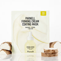 Parnell Bakuchiol Retinol Wild Yam Firming Cream Coating Mask 1 Sheet