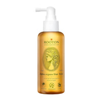 The ROOTON Alpha Erguen Hair Tonic 150ml is a targeted treatment designed to invigorate and support healthy hair growth.