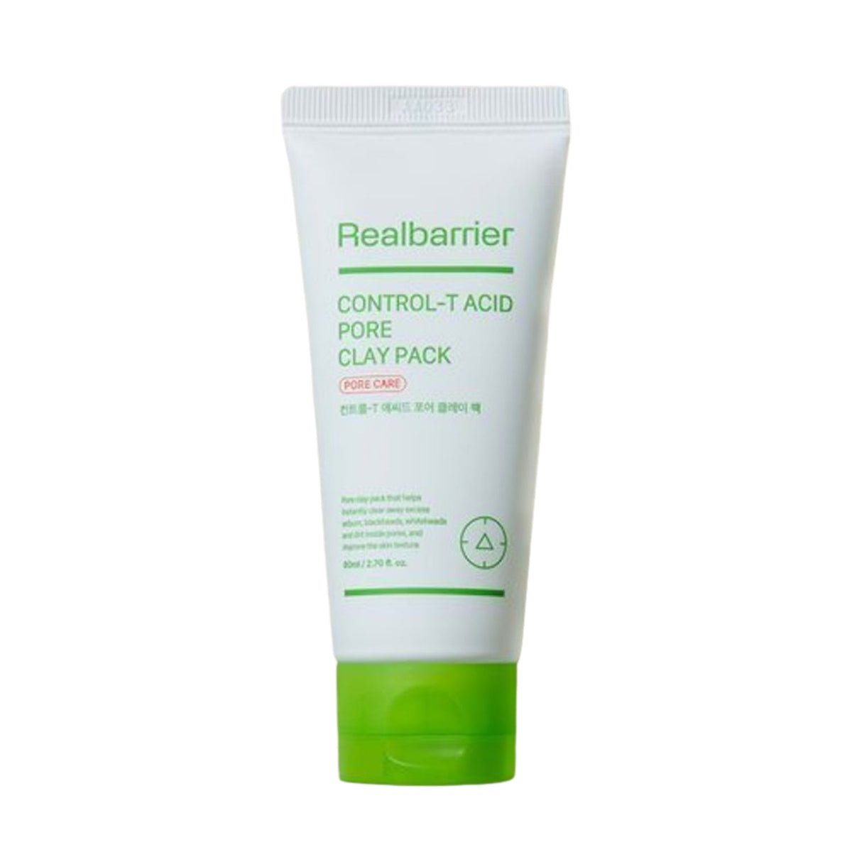 Real Barrier Control-T Acid Pore Clay Pack 80ml