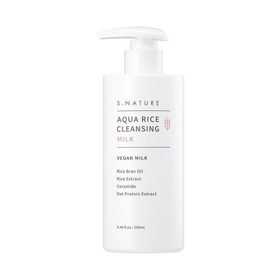 S.NATURE Aqua Rice Cleansing Milk 280ml