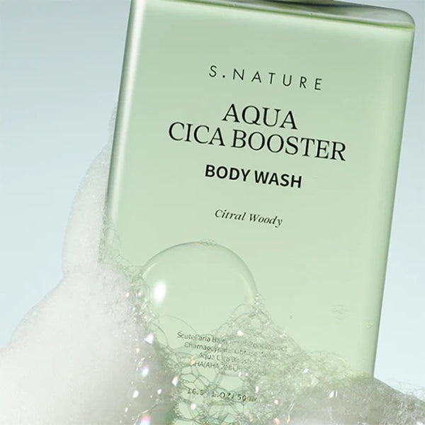 S.Nature Aqua Cica Booster Body Wash 500ml