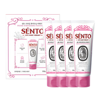 SENTO Prime Whitening Care Toothpaste (Pure Mint Flavor) - 4 Pack (120g x 4)