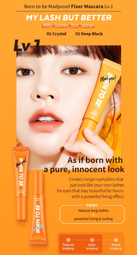 A'PIEU Born To Be Madproof Mascara 7g