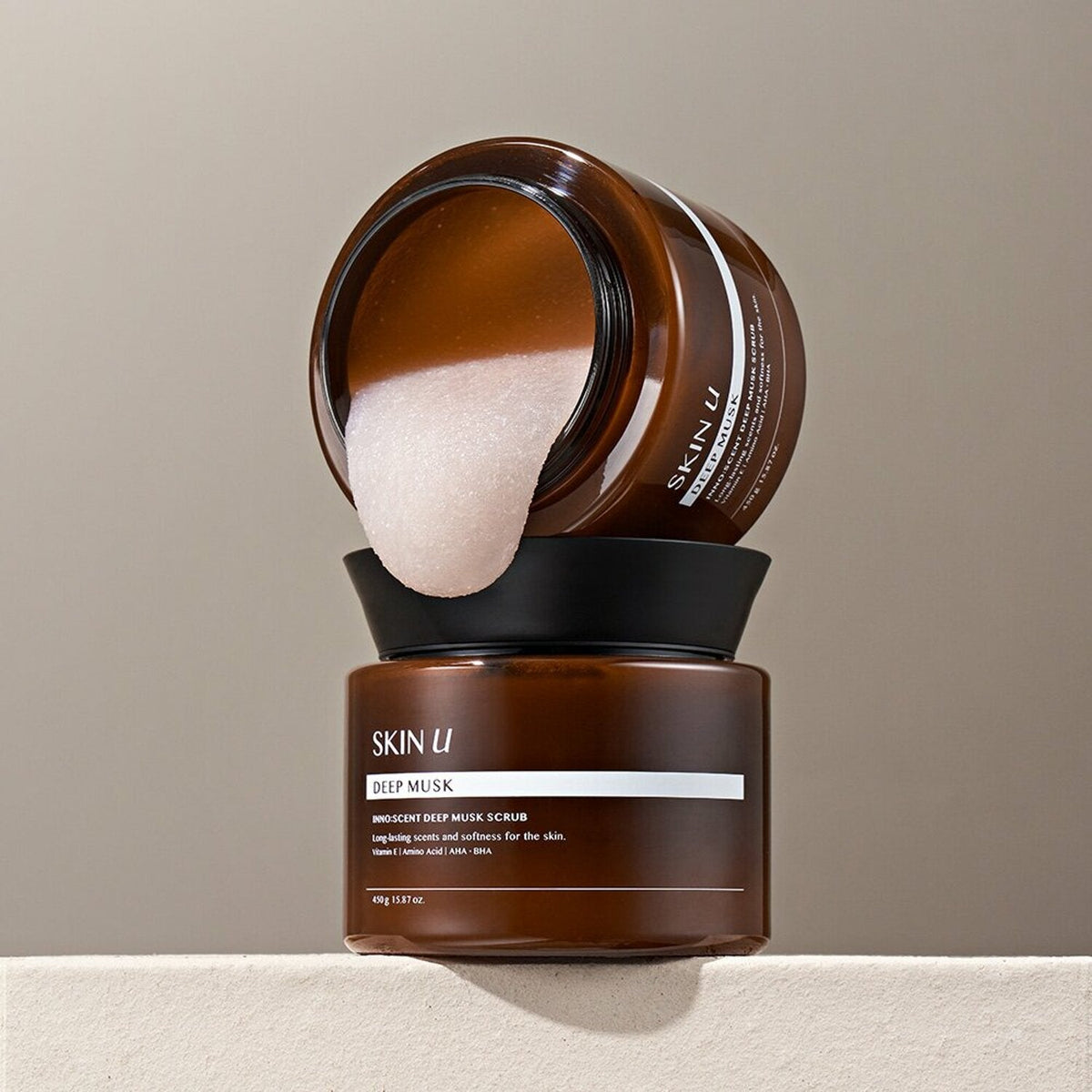 Say goodbye to ingrown hairs and acne with SKIN U Acne Ingrown Hair Care Scrub 450g. Exfoliate and treat for clearer, smoother skin