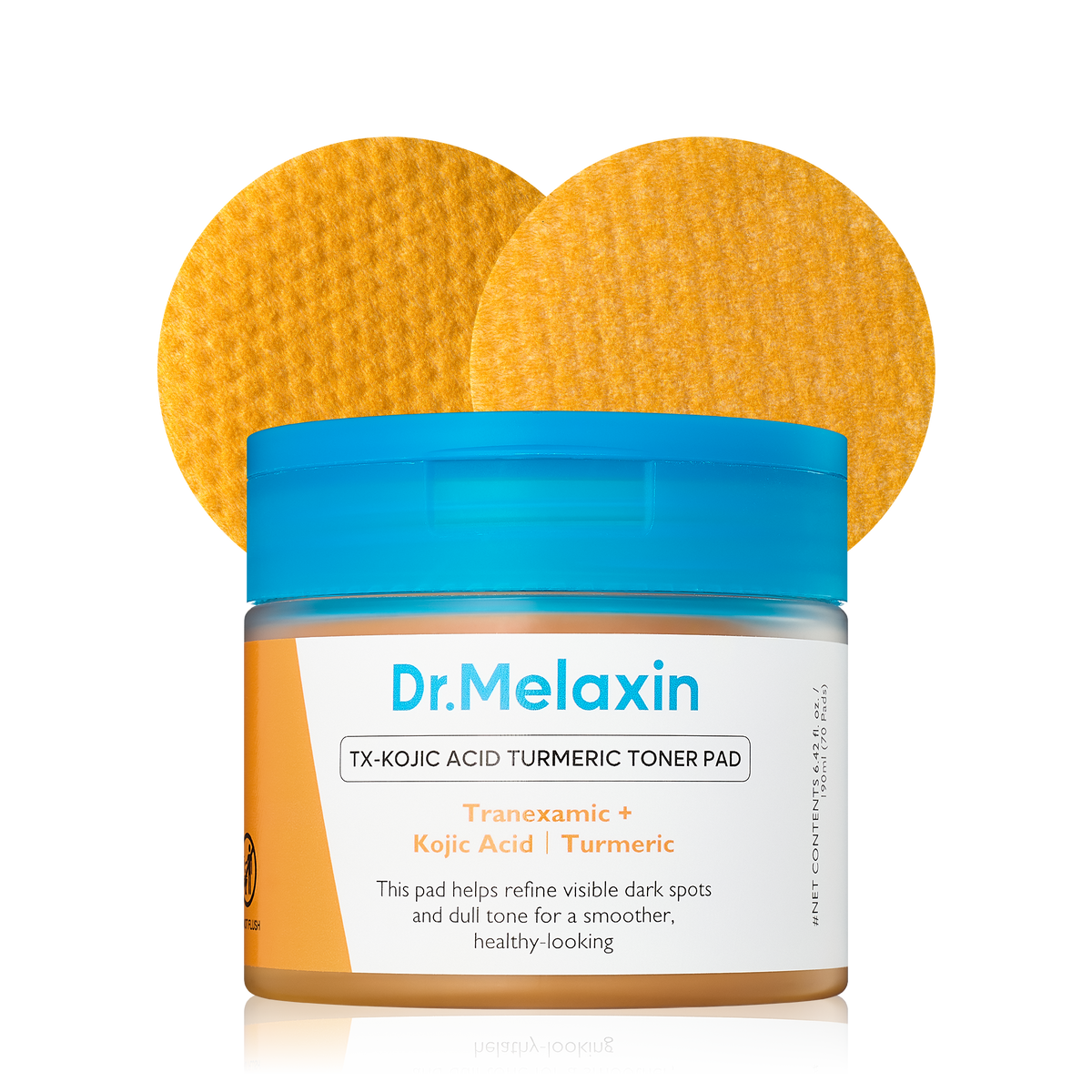 Dr.Melaxin TX-Kojic Acid Turmeric Toner Pad 190ml 70pads