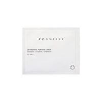 The Toxnfill Lifting Mask For Face & Neck 17g is a specialized mask designed to provide lifting and firming benefits for both the face and neck