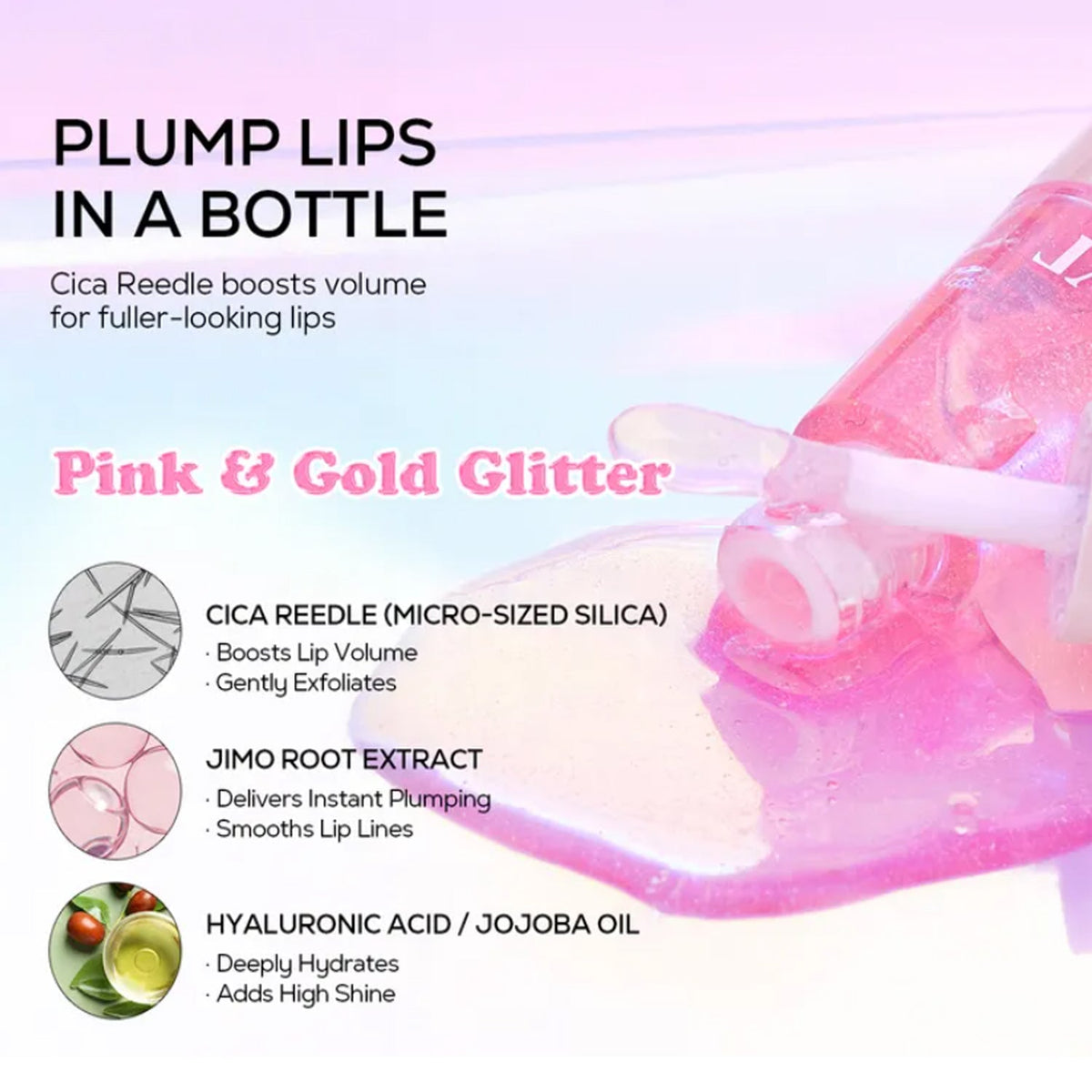 VT Cosmetics Reedle Shot Lip Plumper 4.3g (3 Types)