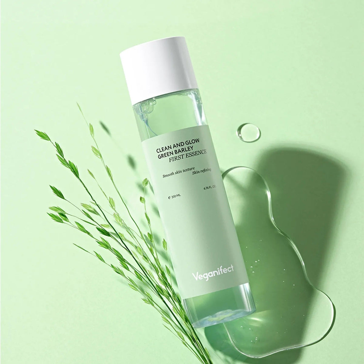 Veganifect Clean and Glow Green Barley First Essence 200ml