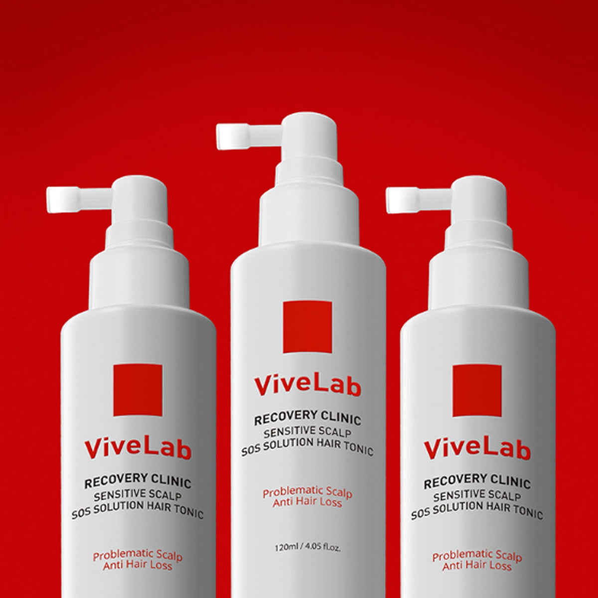 ViveLab Recovery Clinic Sensitive Scalp SOS Solution Hair Tonic 120ml
