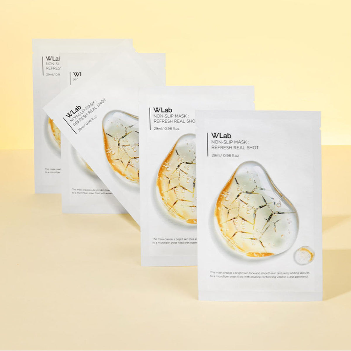 W.Lab Non-Slip Mask 10 Sheets 3 Types