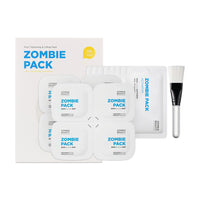 ZOMBIE BEAUTY by SKIN1004 Zombie Pack & Activator Kit is a unique skincare treatment designed to provide deep cleansing, exfoliation, and skin tightening effects, giving the skin a revitalized and youthful appearance.