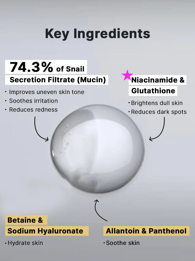 COSRX Advanced Snail Radiance Dual Essence 80ml - DODOSKIN