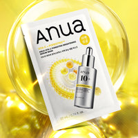Anua Vita C Pore-strict Whitening Toning Serum Mask * 10ea