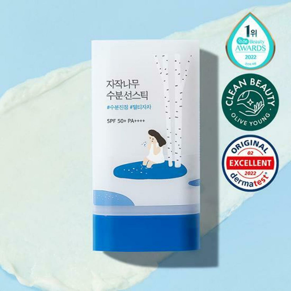ROUND LAB Birch Juice Moisturizing Sun Stick 19g - DODOSKIN