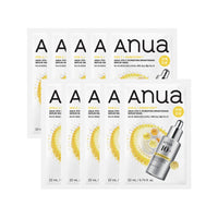 Anua Vita C Pore-strict Whitening Toning Serum Mask * 10ea