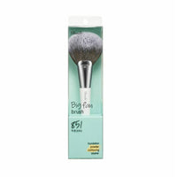 The fan shape allows for light, sweeping motions that create a natural, blended finish, ideal for sculpting and defining facial features.