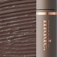mude. Inspire Curling Mascara / Muti Fixer Mascara 3ml with a shade of Mute Brown