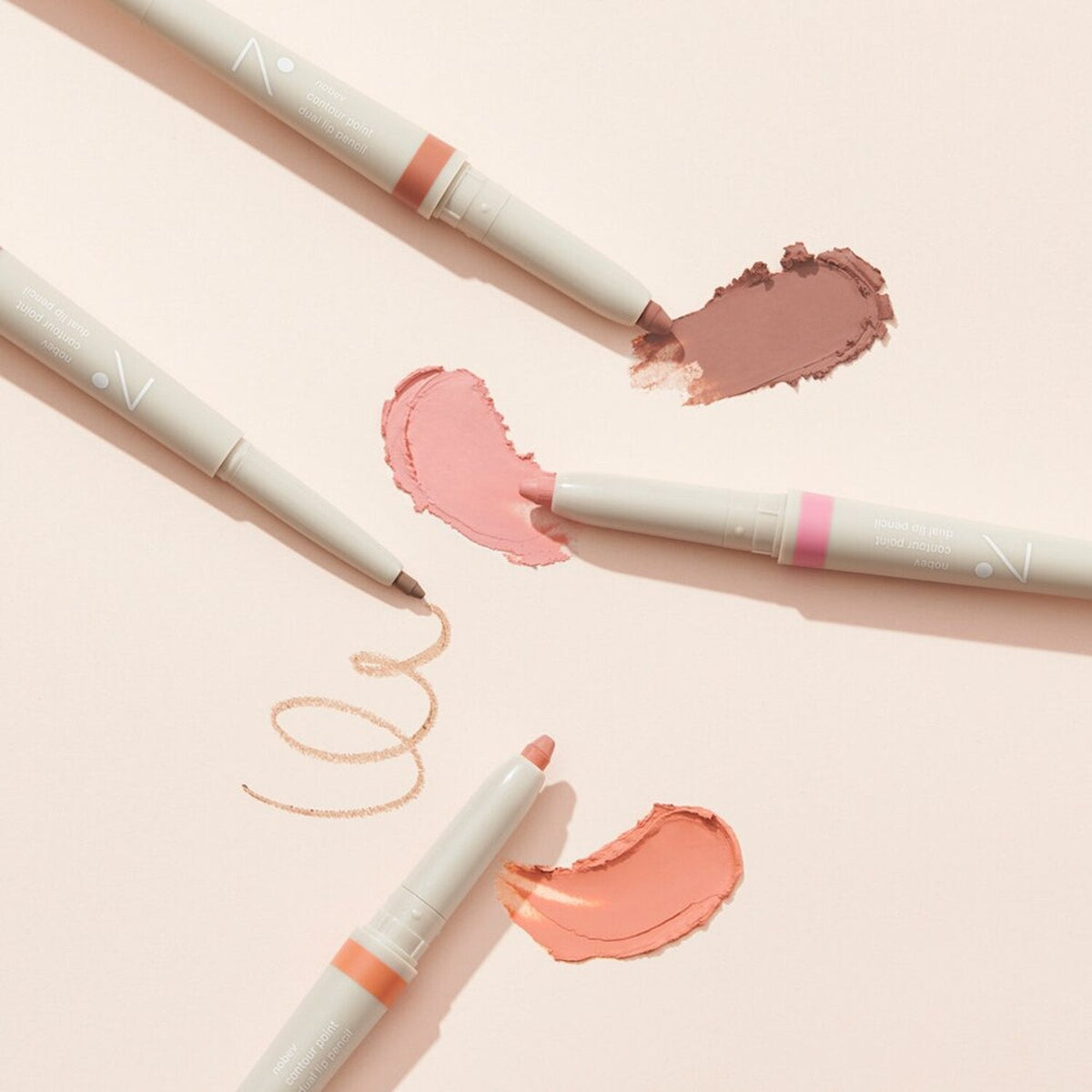 nobev Contour Point Dual Lip Pencil 0.28g 3 colors