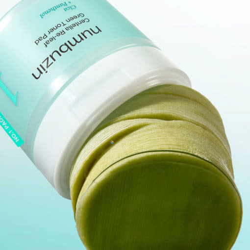 numbuzin No.1 Centella Re-leaf Green Toner Pad 190ml (70 pads)