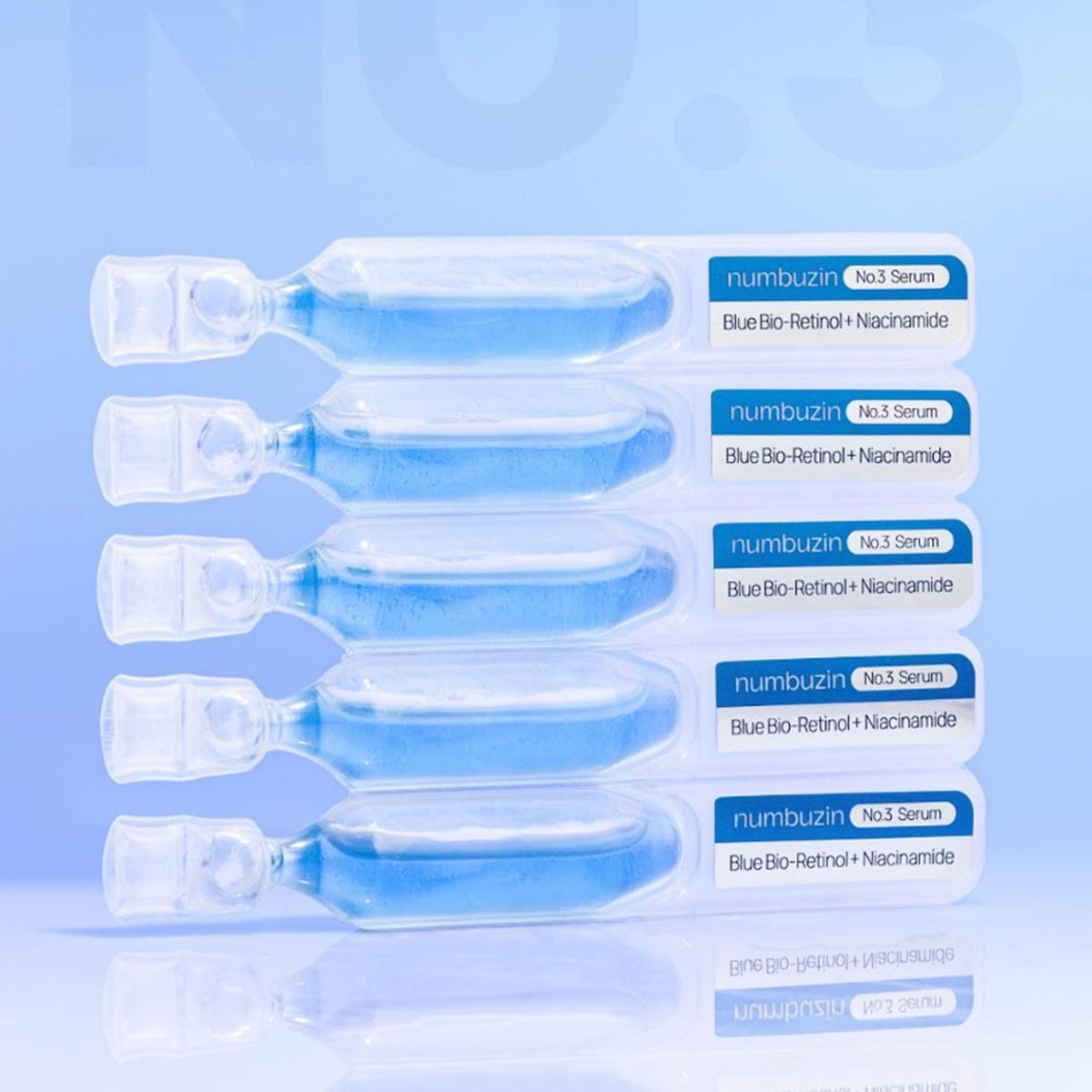 numbuzin No.3 Blue Bio-Retinol Pore Refining Serum 10ml (1ml × 10ea)