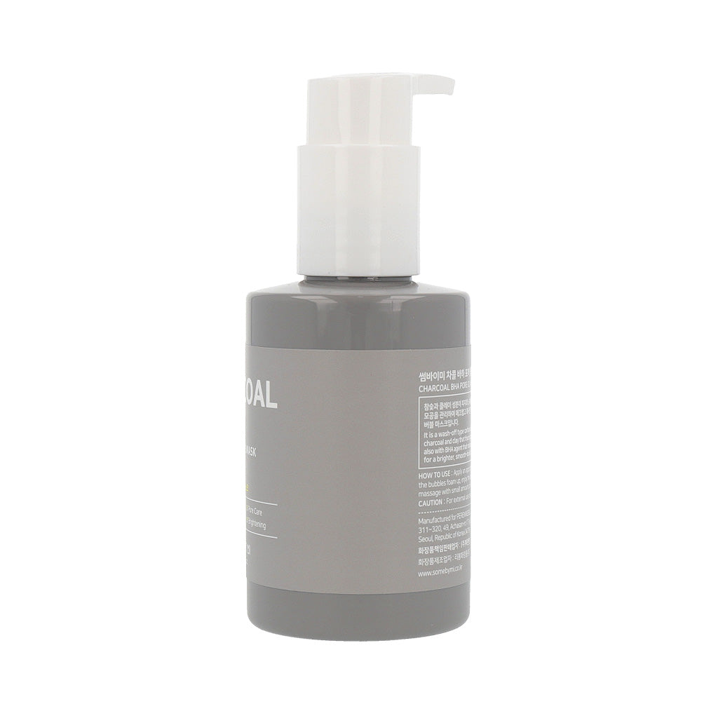 SOME BY MI Charcoal BHA Pore Clay Bubble Mask 50ml - Dodoskin