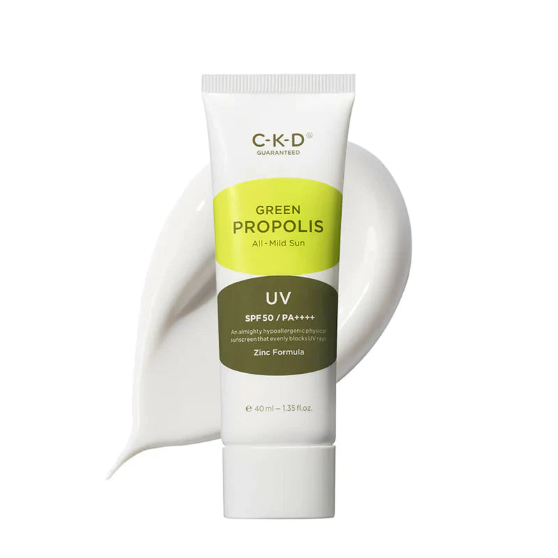 CKD Green Propolis All Mild Sun SPF 50+ PA ++++ 40ml - DODOSKIN