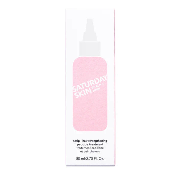 SATURDAY SKIN Scalp + Hair Strengthening Peptide Treatment 80ml
