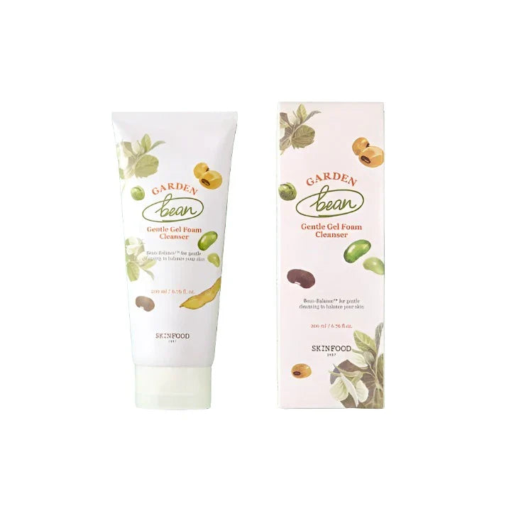 SKINFOOD Garden Bean Gentle Gel Foam Cleanser 200ml