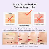 (Matt) DEWYCEL Natural Fit Foundation SPF38 PA++ 30ml - DODOSKIN