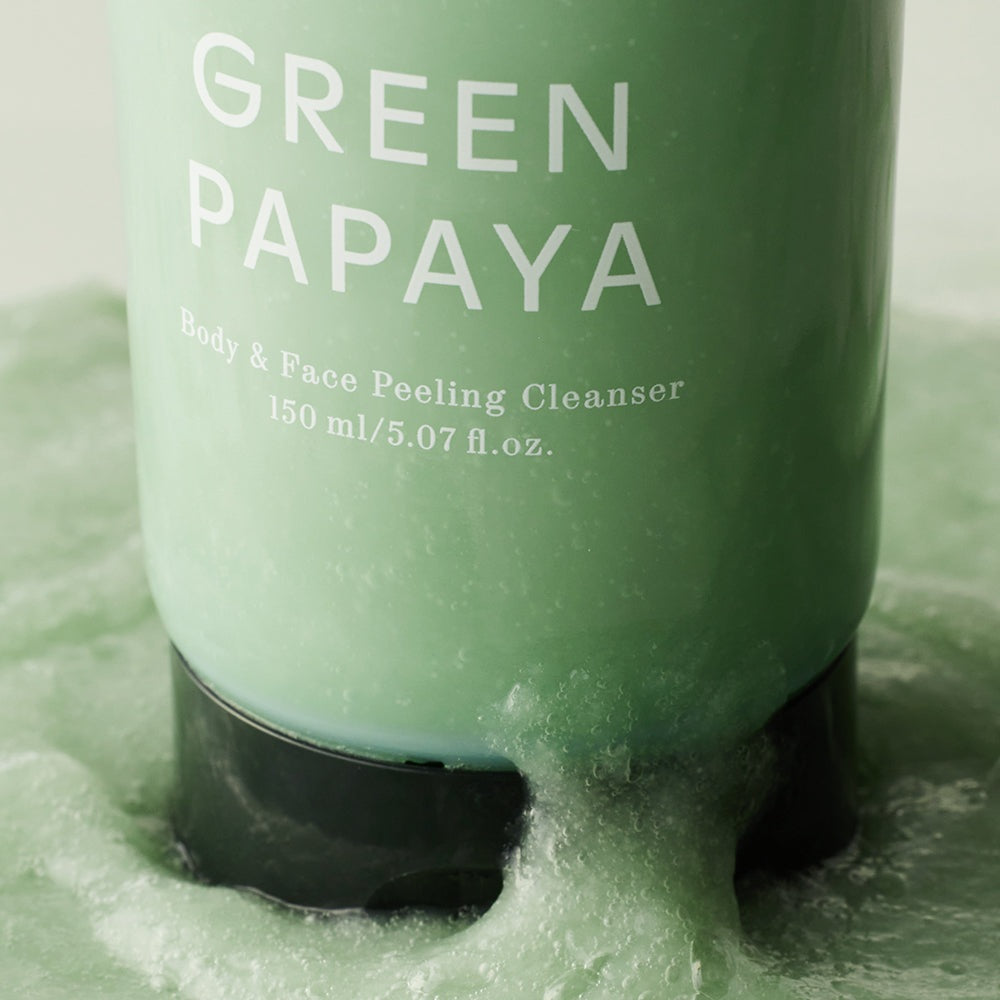 shaishaishai Green Papaya Body & Face Cleanser 150ml