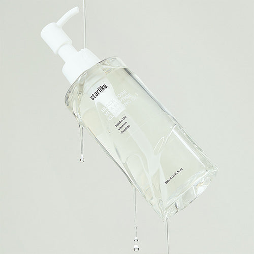starlike Black Pore Vita Peptide Cleansing Oil 200ml
