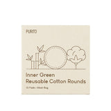 PURITO Inner Green Reusable Cotton Rounds 10ea