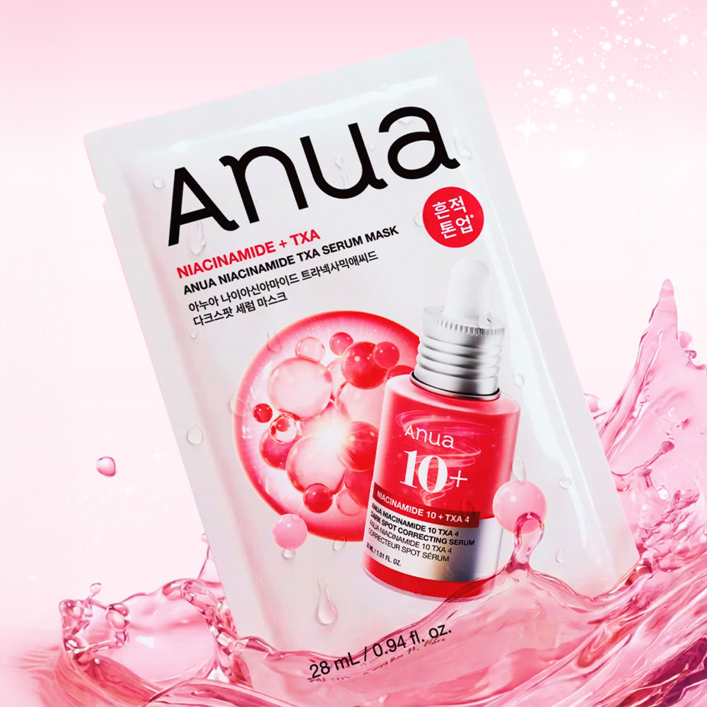 Anua Niacinamide 10% + TXA 4% Dark Spot Serum Mask * 10ea