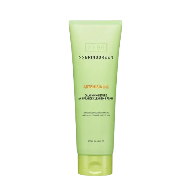 BRING GREEN Artemisia Cera Calming Moisture pH Balance cleansing Foam 250ml