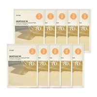 Anua Heartleaf 80 Moisture Soothing Ampoule Mask 27ml *10ea - DODOSKIN