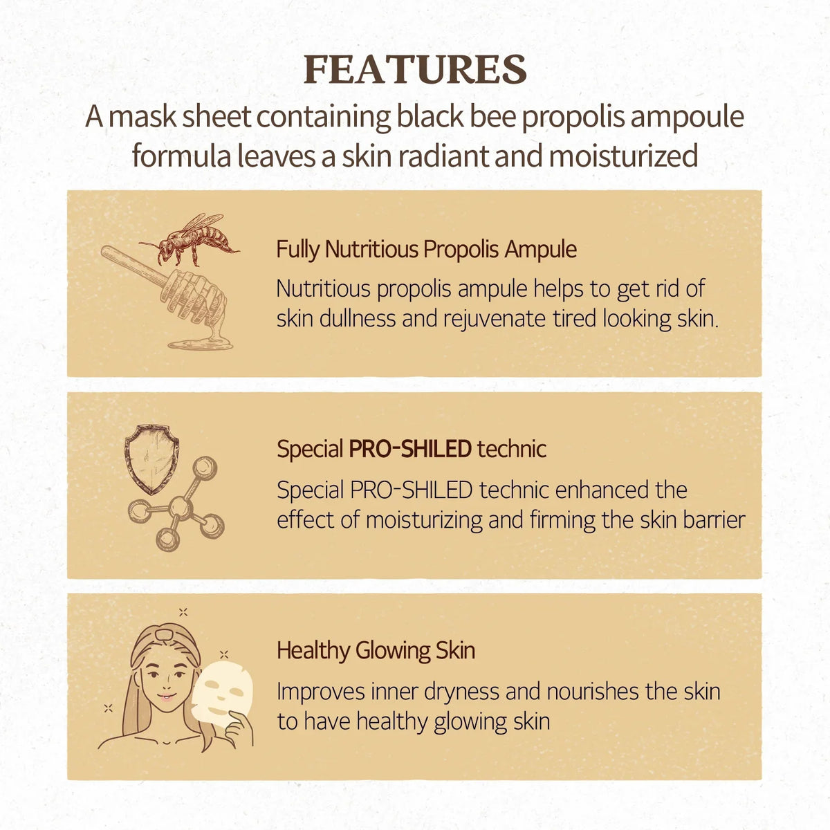 (Mhark) SKINFOOD Royal Honey Mask 30ml - DODOSKIN